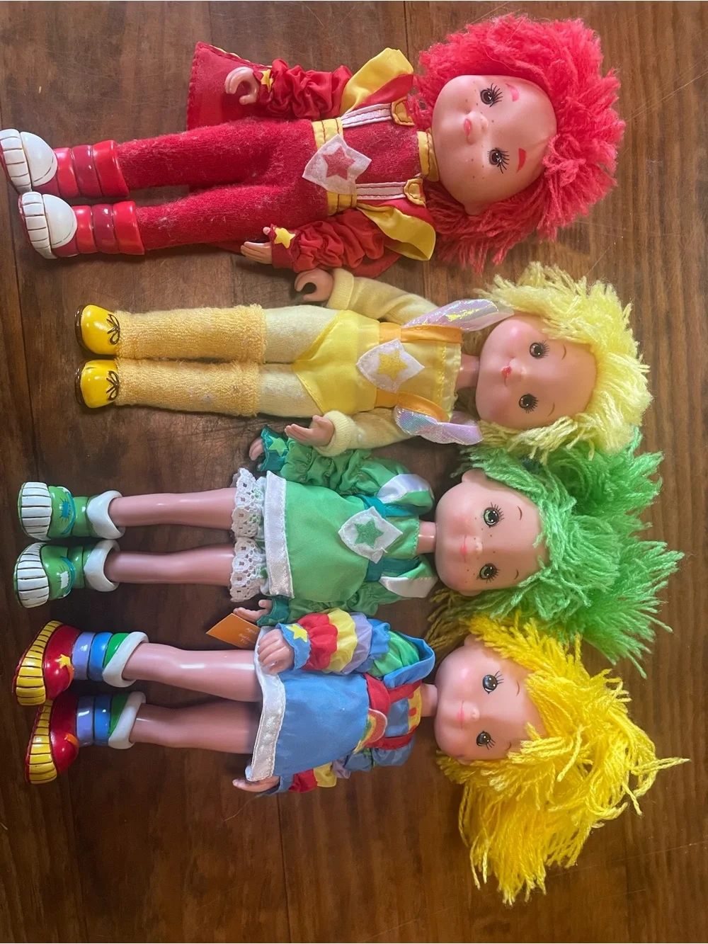 Vintage Rainbow Brite Doll Mixed Lot Bundle Unique Collectibe kids toys